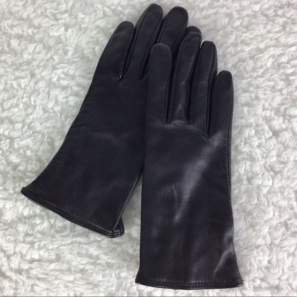 Charter Club Accessories - Charter Club Tech Palm Leather Gloves Black